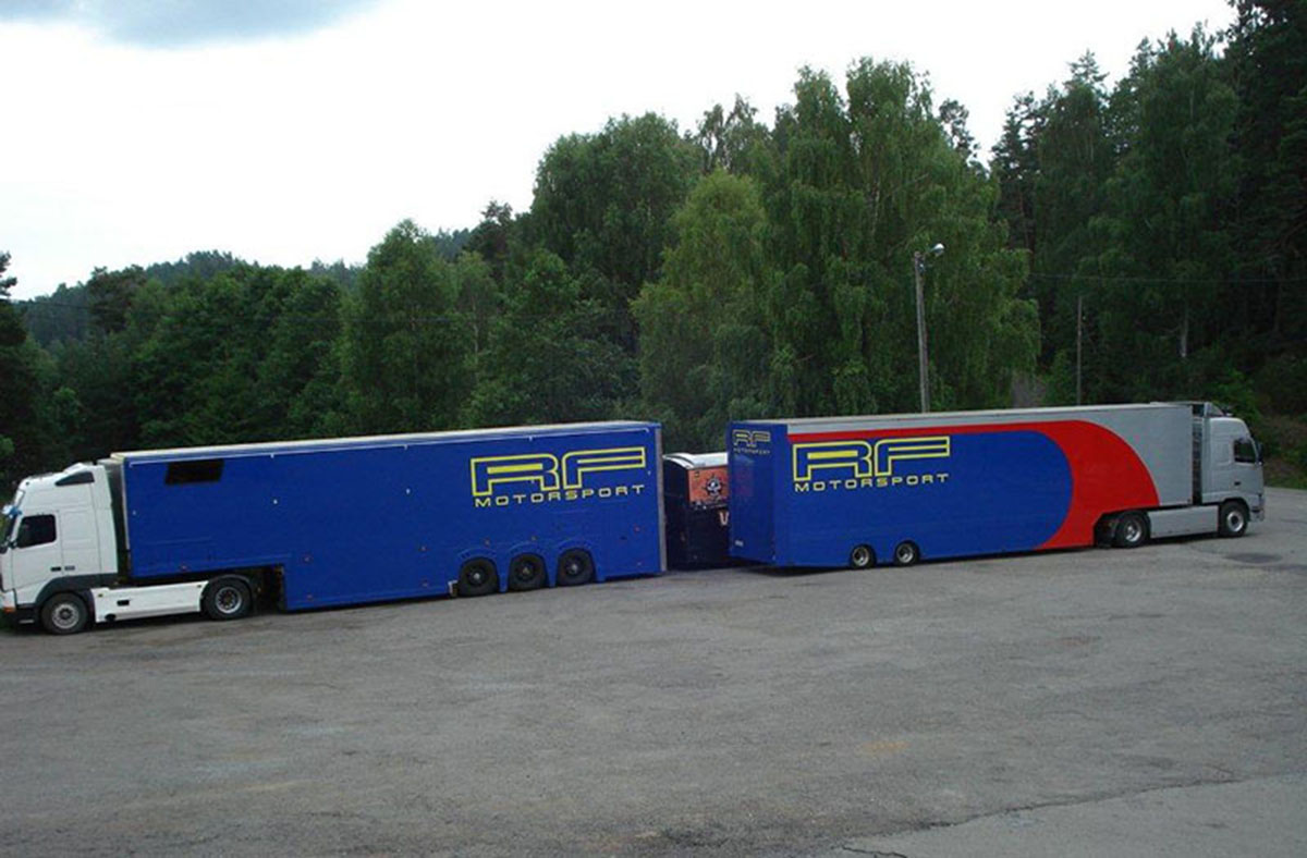 rf motorsport transporters